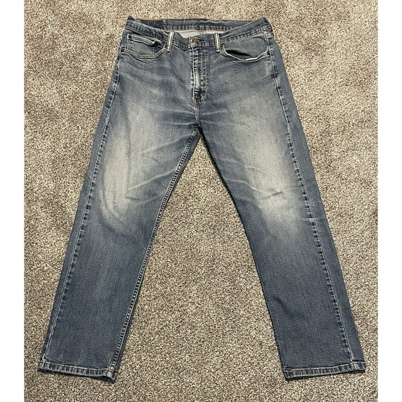 Levi's Other - Levi's 505 Straight Fit Jeans Men 36x30 Blue‎ Medium Wash Classic Denim